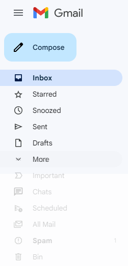 Gmail Spam folder