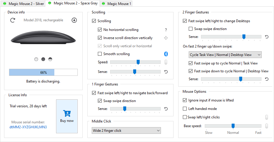 Mouse Features Magic Utilities